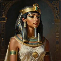 majestic gracious regal seductive isis priestess portrait, ancient egyptian, atmospheric lighting, curvy, painted, intricate, volumetric lighting, beautiful, rich deep colours masterpiece, golden hour, sharp focus, ultra detailed, by leesha hannigan, ross tran, thierry doizon, kai carpenter, ignacio fernandez rios