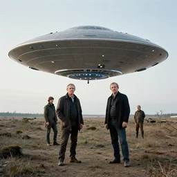 unpublished photo of UFO, by John Howe & Quentin Mabille & Dmitry Zaviyalov & Albert Bierstadt