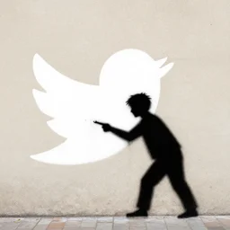 twitter hate by banksy