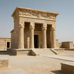 fantasy achaemenid palace temple, fully restored, newly built reconstructed. 8 k hd instagram photo at behance, epic cinematic movie shot, 1 9 9 0 s. adobe lightroom, photoshop