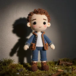larry david crochet doll