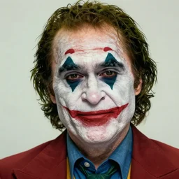 photo of Danny Devito as the Joker by Lee Jeffries, head shot, detailed, award winning, Sony a7R