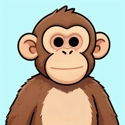 monkey cartoon portrait by yuga labs