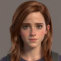 textured film grain freckled face scatches and smudges emma watson as a pixar character cgsociety octane render unreal engine redshift render trending on artstation trending on artstation render blender behance cg superhero