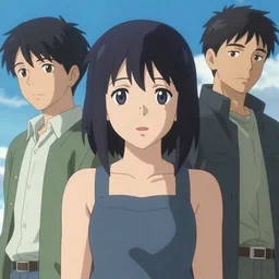fantasy heroine, symmetrical, detailed, Studio 4°C, makoto shinkai, yuya nagai, Ilya Kuvshinov, murata range, kawaii, vibrant bright colors,matte, japanese, beautiful, alphonse mucha, jean giraud, high saturation, fantasy, 1990s