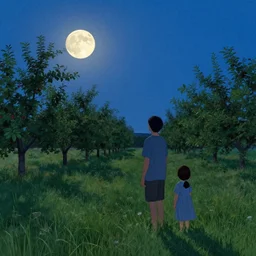 but tonight he is alive and in the north field with his mother. it is a perfect summer evening : the moon rising over the orchard, the wind in the grass. and as he stares into the sky, there are twice as many stars as usual. rhads.. ruan jia. greg rutkowski