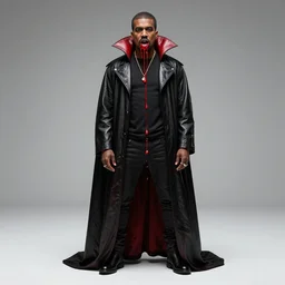 Kanye West As A Vampire With Red Fluid Dripping From His Mouth, Full Figure, 8K, octane render, HDR, photorealistic, volumetric lighting, Hyperrealistic-H 960