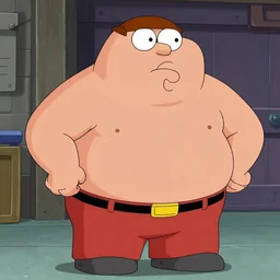 heavy from team fortress 2 meets peter griffin in style of family guy