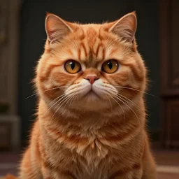 hyperrealistic dslr film still of andrew garfield disguised as garfield cat, ( orange cat ), stunning 8 k octane comprehensive 3 d render, inspired by istvan sandorfi & greg rutkowski & unreal engine, perfect symmetry, dim volumetric cinematic lighting, extremely hyper - detailed, incredibly real lifelike attributes & flesh texture, intricate, masterpiece, artstation, stunning