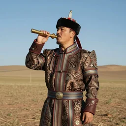 mongolian throat singer ethnofolk, fashwave
