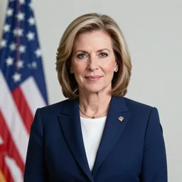 portrait of the first woman president of the United States