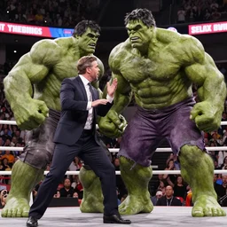 john oliver fighting the hulk