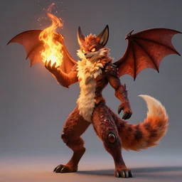 sound surgeon of a neon apocalyse, firebrand calling unto the blazing heart, the sound and fury signifying nothing, preacher unto the cult of the wolfbat, photographic photorealism, a furry fursona with a tail, a wagging swaying tail