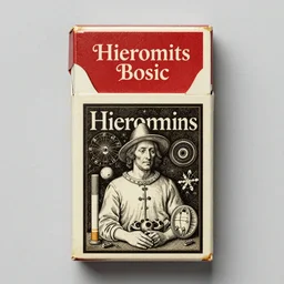 design!!!!!! for a vintage cigarette!!!!!!! pack by hieronymous bosch