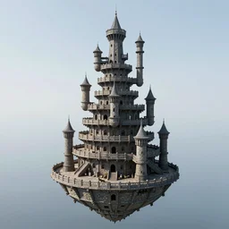 aincrad is an iron - and - stone made floating castle that has about ten kilometers floor base diameter and consists of a hundred floors stacking straight upwards, meaning that each floor's diameter is a bit smaller than the previous one.