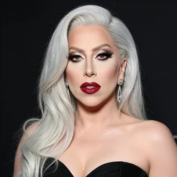award winning portrait of lady gaga, photo by a tamboly