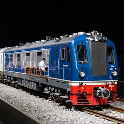 train by hubble telescope