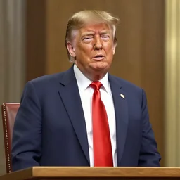 donald trump being judged in phoenix wright, ace attorney, 4 k, high quality