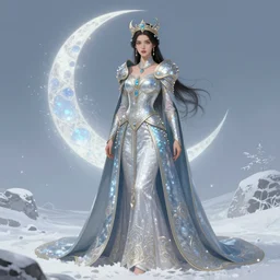 moonstone viking warrior, regal, elegant, winter, snow, beautiful, stunning, hd, illustration, epic, d & d, fantasy, intricate, elegant, highly detailed, wide angle, digital painting, artstation, concept art, smooth, sharp focus, illustration, wallpaper, art by artgerm and greg rutkowski and alphonse mucha and jin xiaodi