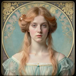 portrait of a beautiful girl daguerreotype by edward hopper, by Bosch, by Pontormo, art noveau, highly detailed, strong lights, liminal, eerie, Bright pastel colors, octane render, 8k,