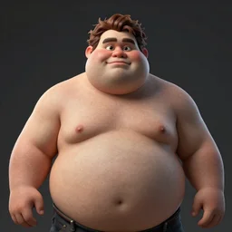 Fat damon. Wallpaper. Ultra HD, V-ray, Octane Render, 8k, Sharp, Detailed, Maximalism. Stunning
