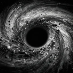 an unimaginable fun moment of a blackhole