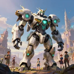 snapmaw machine mecha animal beast robot of horizon forbidden west horizon zero dawn bioluminiscence, behance hd by jesper ejsing, by rhads, makoto shinkai and lois van baarle, ilya kuvshinov, rossdraws global illumination