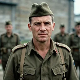 an award winning portrait of a soldier by robert capa