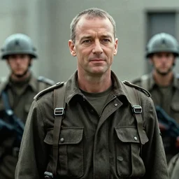 film still of Bill Murray in Full Metal Jacket