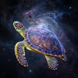 Nebula in the form of a Turtle
