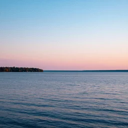 a colour out of space over Lake Ontario