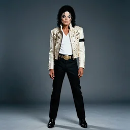 full body portrait of jafaar jackson dressed up as michael jackson with curls for biopic movie nikon d 8 5 0. sigma 8 5 mm f 1. 4 dg hsm a. aperture f / 3. 5. shutter speed 1 / 6 0. iso 1 6 0 0