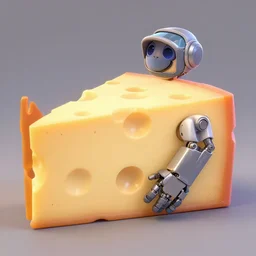 a Biomechanical cheese on a Disney pixar movie, detail, digital Art, trending on art station, 4k
