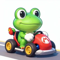 crazy frog in mario kart 8