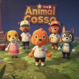 Animal Crossing characters in GTA V