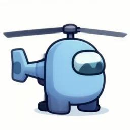 among us helicopter