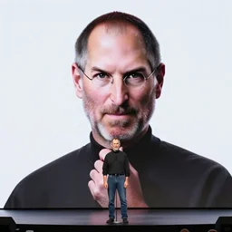 happy steve jobs introducing a brand new apple product, on stage, 3 5 mm,