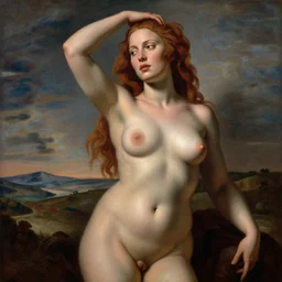 Christina Hendricks body strip renaissance art by Raphael, realistic detailed,