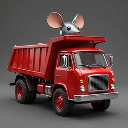 adventurer ( ( ( ( ( 1 9 5 0 s retro future robot android mouse rv dumptruck house robot. muted colors. ) ) ) ) ) by jean baptiste monge!!!!!!!!!!!!!!!!!!!!!!!!! chrome red