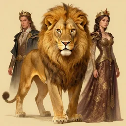 highly detailed full portrait of a enchanted lioness in the form of a beautiful young princess. d & d, art by donato giancola and ruan jia and carl larsson and magali villeneuve. trending on artstation, intricate details, energetic composition, golden ratio, concept art, illustration, elegant art