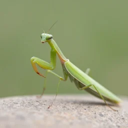 praying mantis, by lucy arnold
