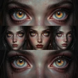 epic professional digital art of hungry eyes, eerie lighting, painted, intricate, detailed, impressive, leesha hannigan, wayne haag, reyna rochin, ignacio fernandez rios, mark ryden, iris van herpen, best on artstation, cgsociety, wlop, pixiv, stunning, gorgeous, much wow,, much detail, cinematic, masterpiece