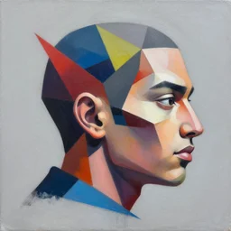Supreme x Yasuke Profile Picture by Sachin Teng, asymmetrical, Organic Painting , Matte Painting,  geometric shapes, hard edges, graffiti, street art,:2 by Sachin Teng:4