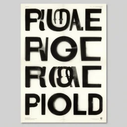 a typographic poster designed by jan tschichold.