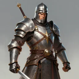 polish warrior, digital art, 1 6 k, angry