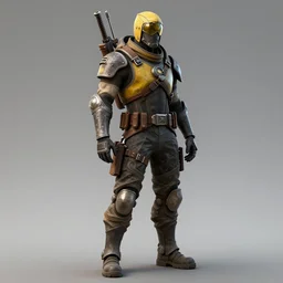 Fallout Raider Concept Art, Trending on ArtStation, Octane 8k render, Unreal Engine 5