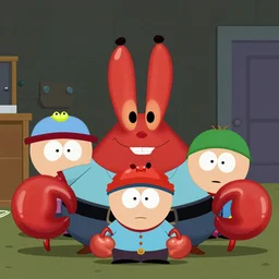 crab people south park hyper-realistic photo 35mm 4k