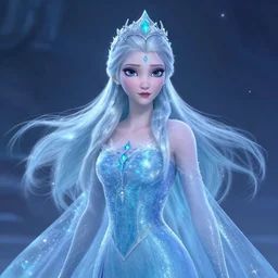 The ice queen, fantasy concept art, trending on ArtStation, Pinterest