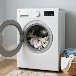 laundry bones arattle in june