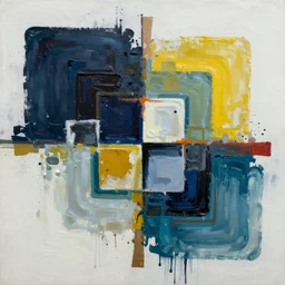 untitled mixed media, Oil Paint, Wet Paint, Spray Paint, Modern Art